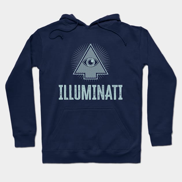 Illuminati Dark Hoodie by WickedAngel